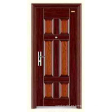 Egipto caliente diseño acero inoxidable barato seguridad puerta KKD-308 desde China Top 10 marca puerta